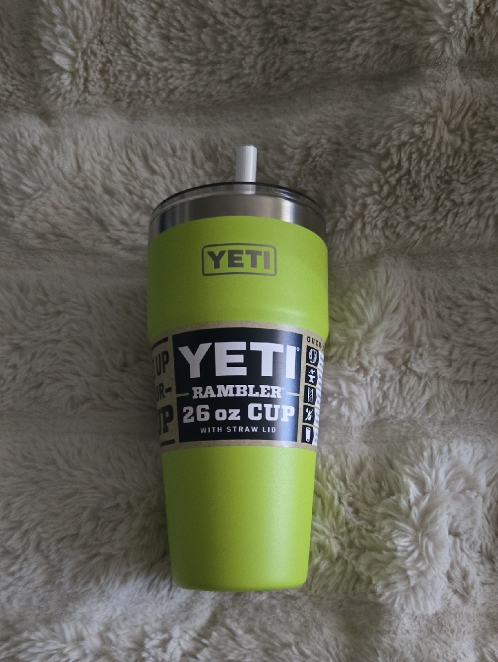 Yeti Rambler 26 oz Cup - Chartreuse